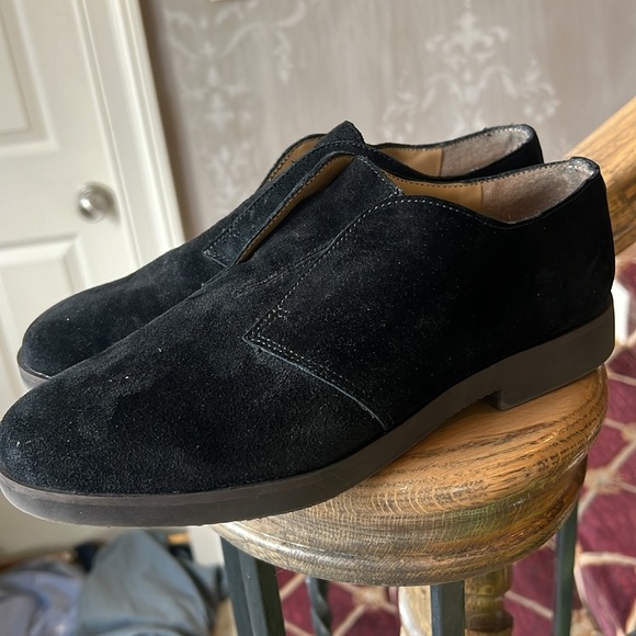Franco Sardo ladies suede slip on loafer NWOT size 8, excellent condition - Picture 2 of 12
